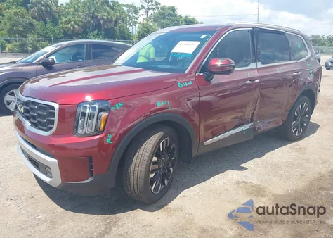2023 Kia Telluride Sx Prestige из США, поврежденный, VIN 5XYP5DGC9PG384453